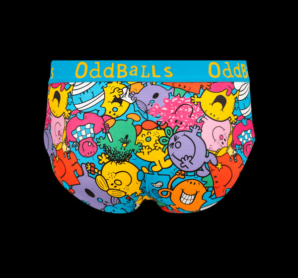 Mr Men Multi - Mens Briefs