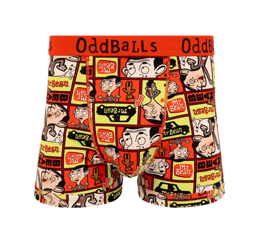 Mr Bean Comic - Mens Cotton Boxer Shorts