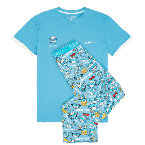 Mr Bump - Men's Long Pyjamas Set (T-Shirt & Trousers)