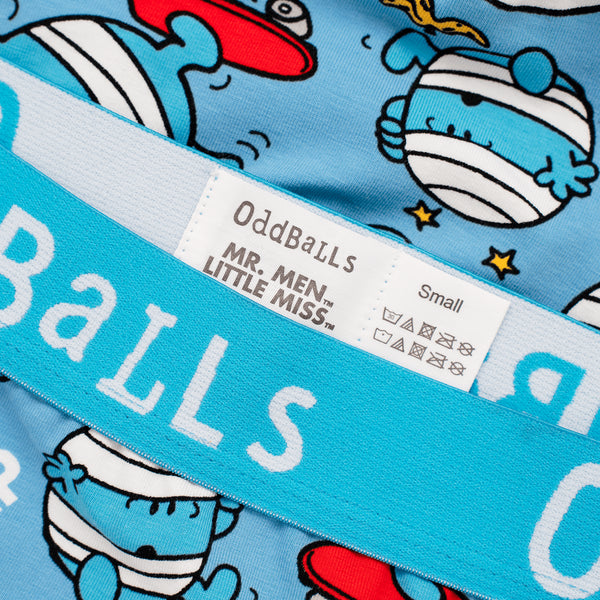 Mr Bump  - Mr Men - Mens Cotton Boxer Shorts