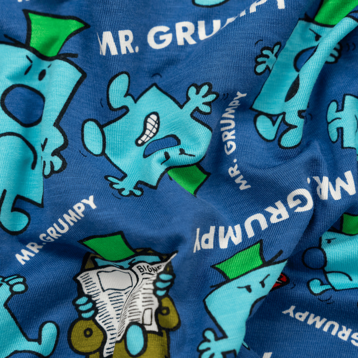 Mr Grumpy - Mr Men - Mens Bamboo Boxer Shorts