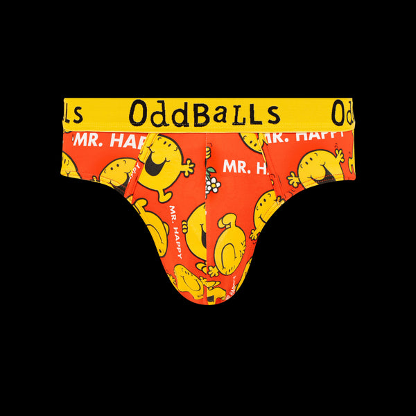 Mr Happy - Mr Men - Mens Briefs