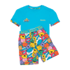 Mr Men Multi - Kids Short Pyjamas Set (T-Shirt & Shorts)