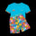 Mr Men Multi - Kids Short Pyjamas Set (T-Shirt & Shorts)