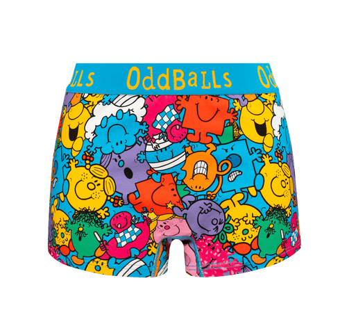 Mr Men Multi - Ladies Boxers