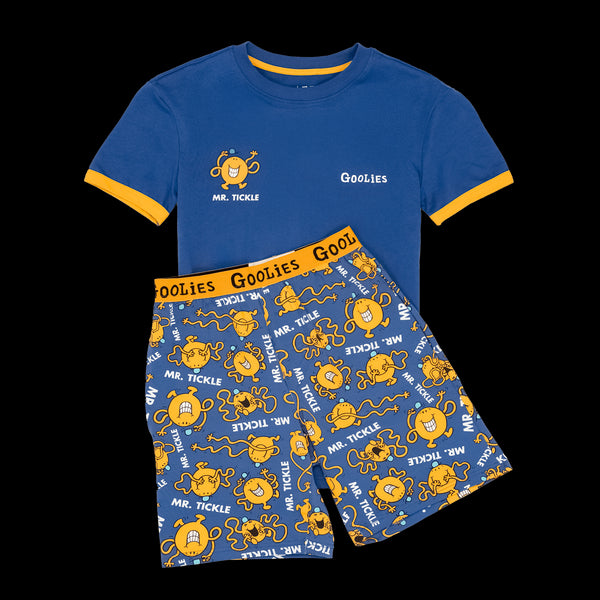 Mr Tickle - Kids Short Pyjamas Set (T-Shirt & Shorts)