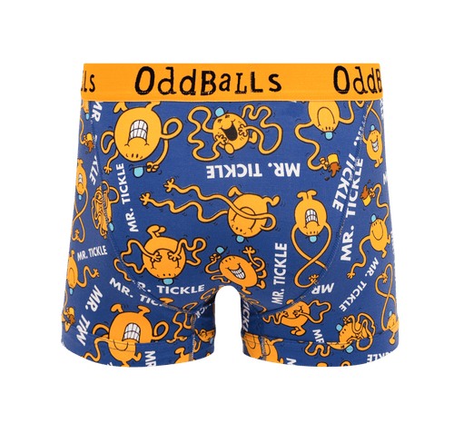 Mr Tickle  - Mr Men - Mens Cotton Boxer Shorts