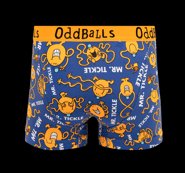 Mr Tickle  - Mr Men - Mens Cotton Boxer Shorts