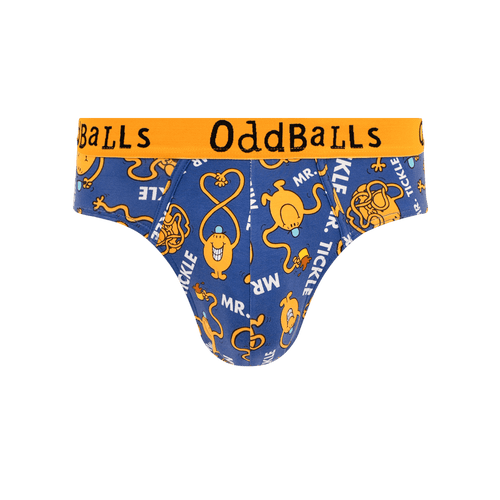 Mr Tickle - Mr Men - Mens Cotton Briefs