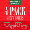 Mens Briefs Bundle - 4 Pack Mystery Box
