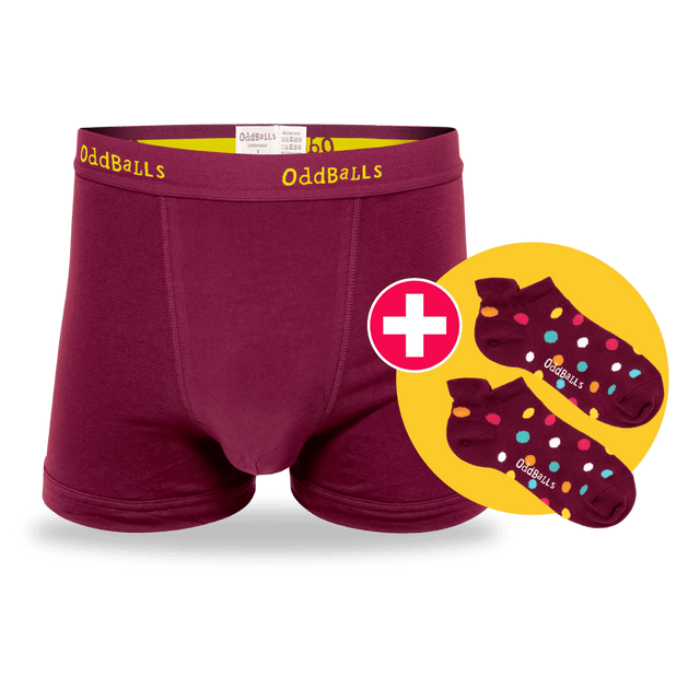 06 Month Pre-Paid: CLASSIC Subscription - MENS BOXER Shorts & Socks [G2]