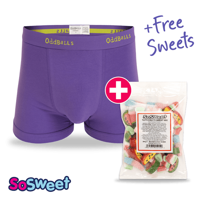 Sugar Plums X SoSweet - Mens Boxer Briefs & SoSweet Bundle