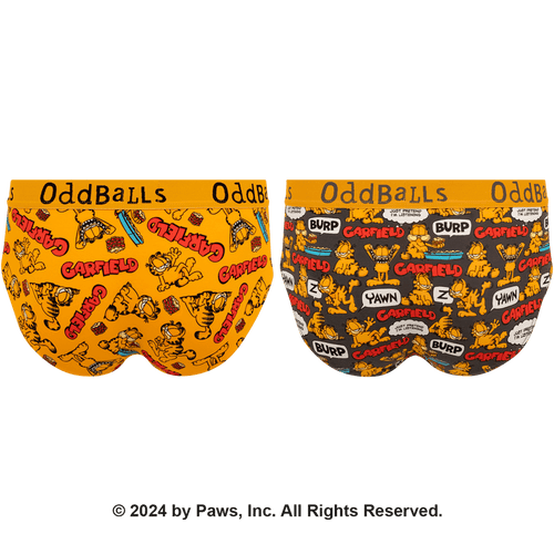 Garfield Bundle - Mens Briefs 2 Pack Bundle
