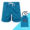 Men's Mesh Swim Shorts & Towel Bundle Template