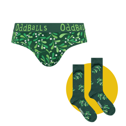 Mistletoe Bundle - Ladies Briefs & Sock