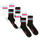 Mixed Stripe Bundle - 4 Pack Quarter Socks Bundle