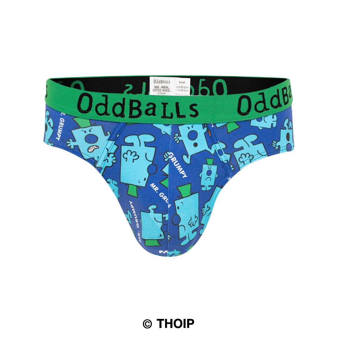 Mr Grumpy - Mr Men - Mens Briefs