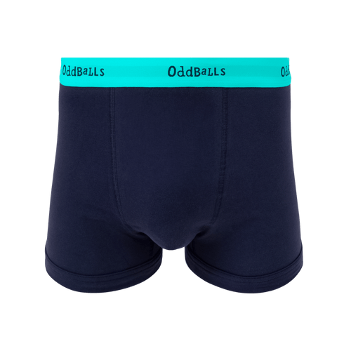 Navy & Bluebell - Mens Cotton Boxer Shorts