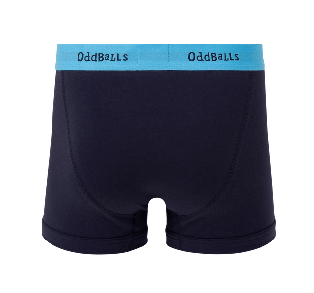 Navy/Blue - Mens Boxer Shorts