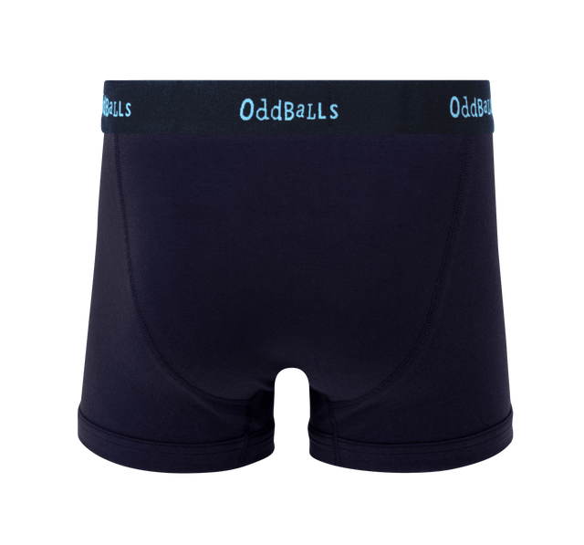 Navy/Blue OddBalls - Vodafone - Mens Boxer Shorts