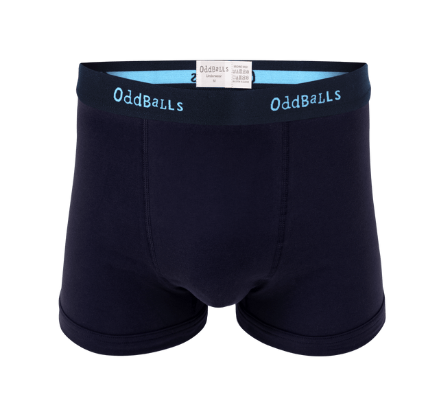 Navy/Blue OddBalls - Mens Boxer Shorts