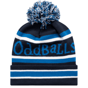 Navy / Blue / White - Bobble Hat