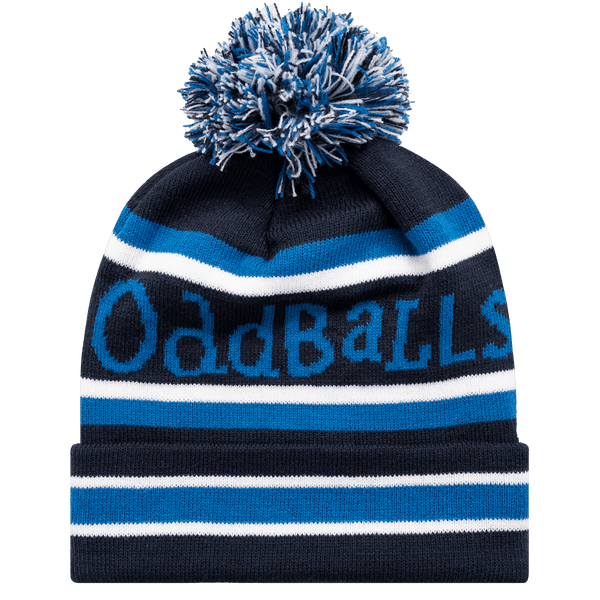 Navy / Blue / White - Bobble Hat
