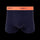 Navy & Coral - Mens Cotton Boxer Shorts