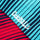 Navy Cyan Magenta - Socks