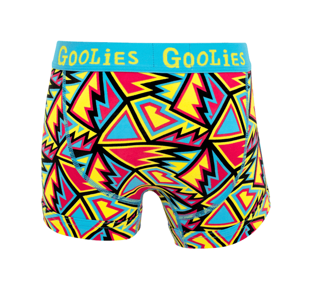 Neon Bolts - Kids Boxer Shorts - Goolies