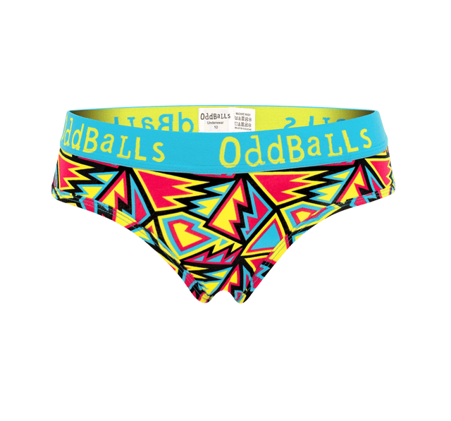 Neon Bolts - Ladies Briefs