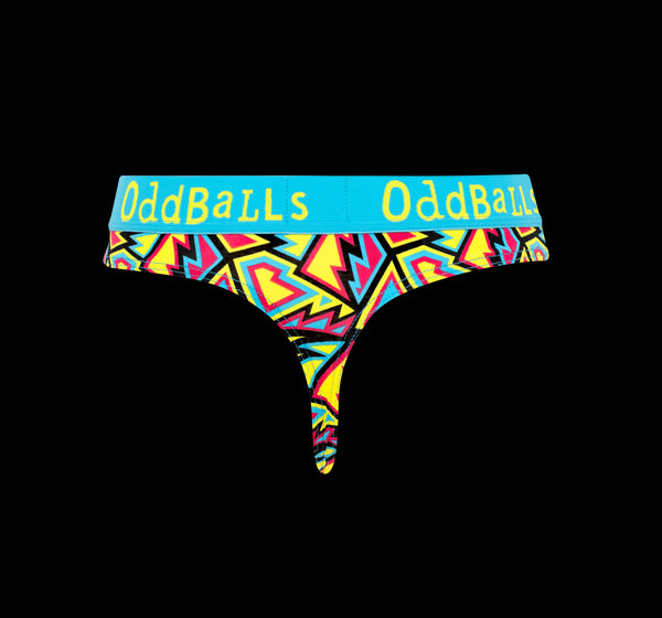 Neon Bolts - Ladies Thong