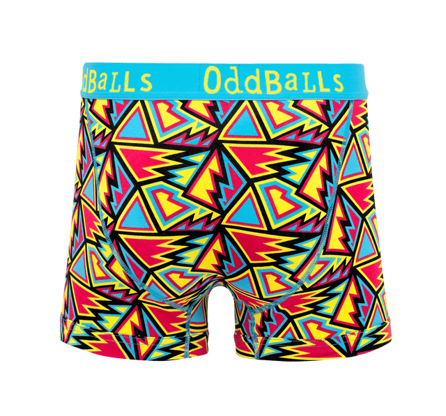 Neon Bolts - Mens Boxer Shorts