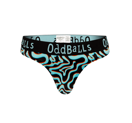 Neon Lava - Ladies Thong