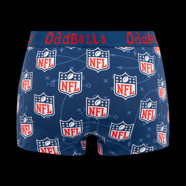 The NFL Touchdown Bundle - Ladies Boxer Shorts 2 Pack Bundle