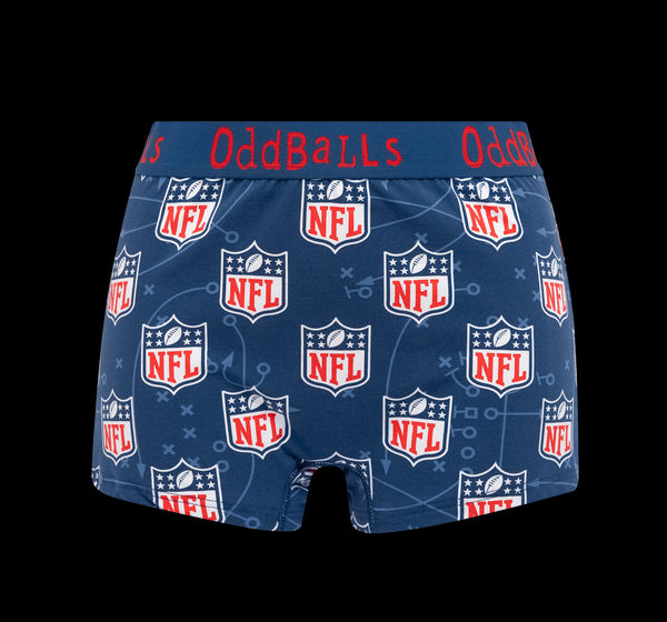The NFL Touchdown Bundle - Ladies Boxer Shorts 2 Pack Bundle