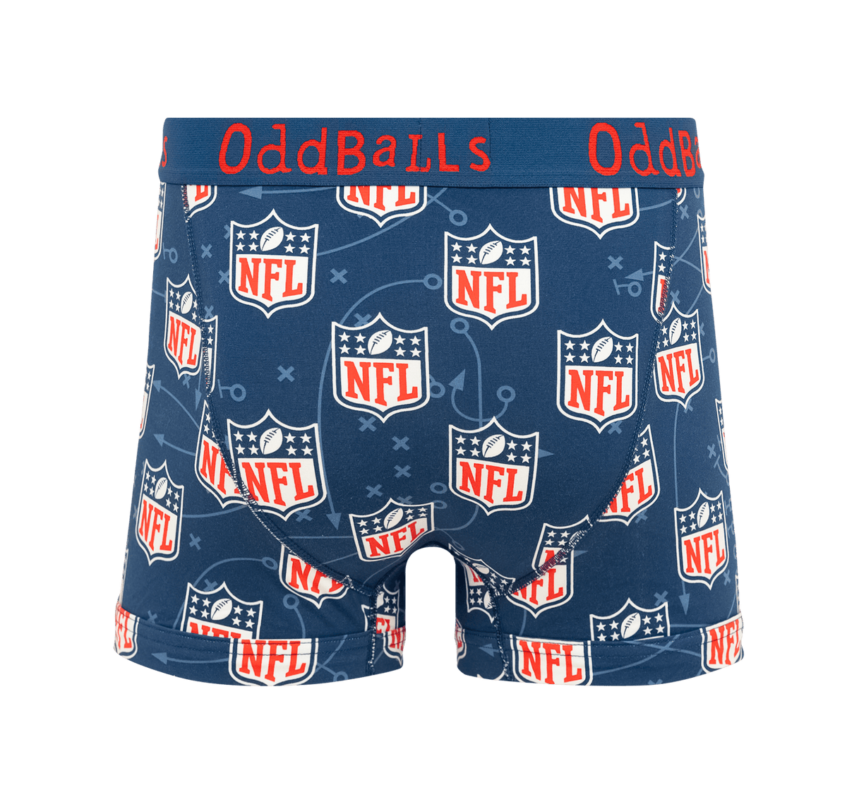 NFL Blue - Mens Cotton Boxer Shorts