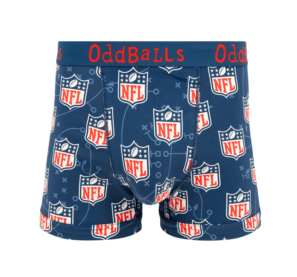 NFL Blue - Mens Cotton Boxer Shorts
