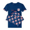 NFL Blue - Kids Long Pyjamas Set (T-Shirt & Trousers)