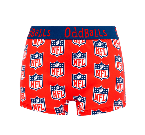 NFL Red - Ladies Boxers
