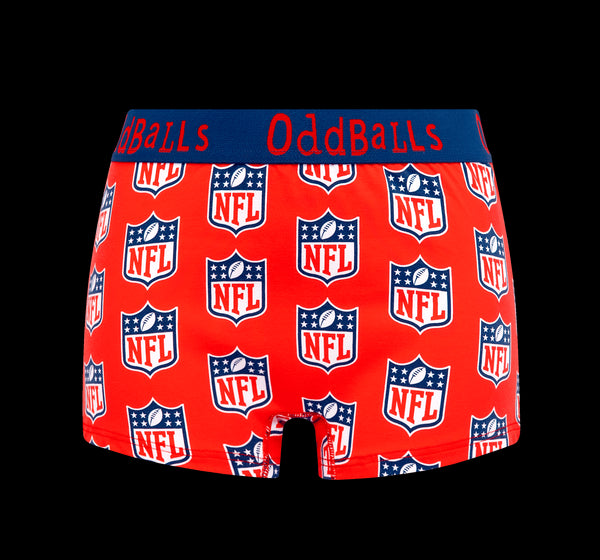 The NFL Touchdown Bundle - Ladies Boxer Shorts 2 Pack Bundle