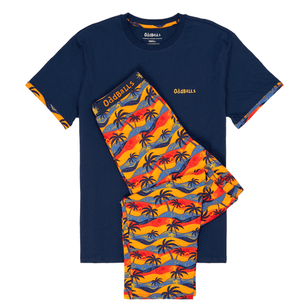Oasis - Men's Long Pyjamas Set (T-Shirt & Trousers)