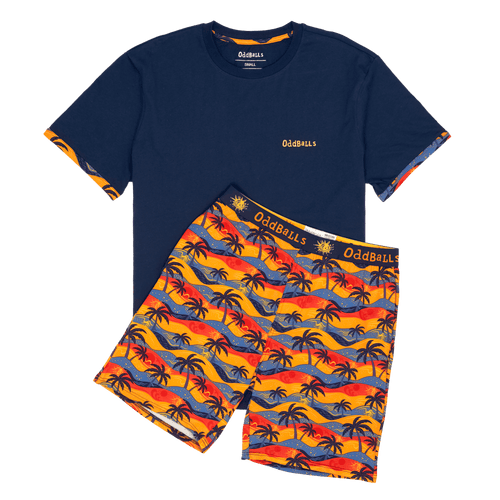 Oasis - Men's Short Pyjamas Set (T-Shirt & Shorts)