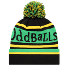 Black | Yellow | Green - Bobble Hat