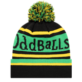 Black | Yellow | Green - Bobble Hat