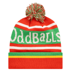 Red | Green | White | Yellow - Bobble Hat