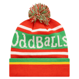 Red | Green | White | Yellow - Bobble Hat