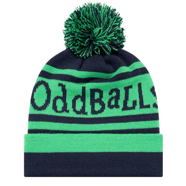 Navy | Irish Green - Bobble Hat
