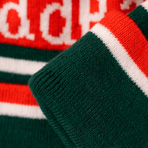 Green | White | Cherry - Bobble Hat