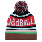 Black | Red | Sky | Grey | Brown - Bobble Hat